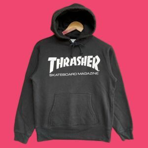Vintage Thrasher Hoodie Spellout Big Logo Sweatshirt Sweater L